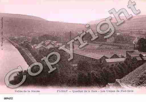 Ville de FUMAY, carte postale ancienne