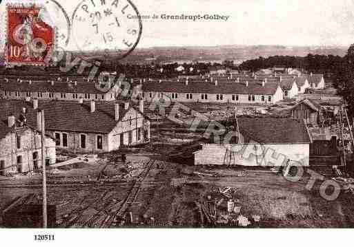 Ville de GOLBEY, carte postale ancienne