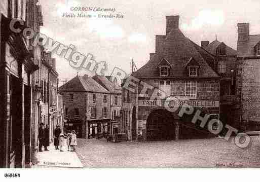 Ville de GORRON, carte postale ancienne Ville de GORRON, carte postale ancienne