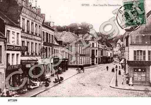 Ville de GUISE, carte postale ancienne