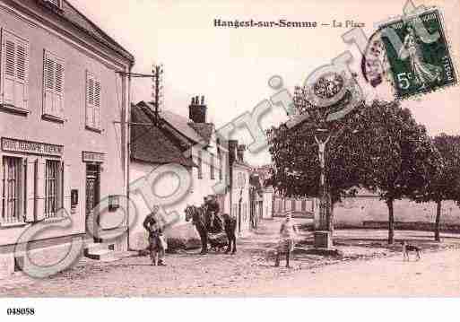 Ville de HANGESTSURSOMME, carte postale ancienne Ville de HANGESTSURSOMME, carte postale ancienne