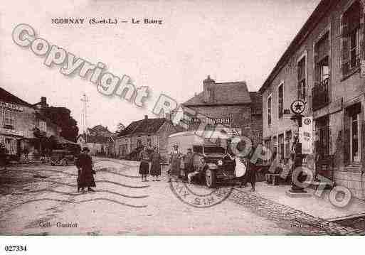 Ville de IGORNAY, carte postale ancienne