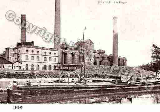 Ville de JARVILLELAMALGRANGE, carte postale ancienne