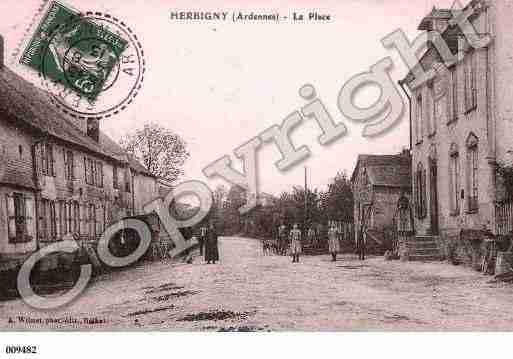 Ville de JUSTINE, carte postale ancienne