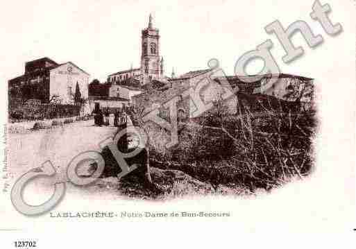 Ville de LABLACHERE, carte postale ancienne