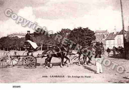 Ville de LAMBALLE, carte postale ancienne