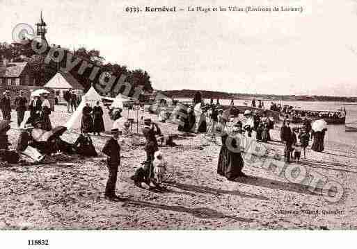 Ville de LARMORPLAGE, carte postale ancienne