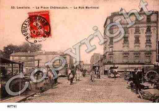 Ville de LEVALLOISPERRET, carte postale ancienne Ville de LEVALLOISPERRET, carte postale ancienne