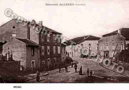 Ville de LEZEY, carte postale ancienne  Ville de LEZEY, carte postale ancienne
