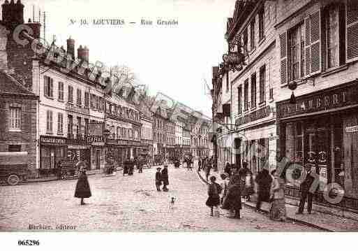 Ville de LOUVIERS, carte postale ancienne