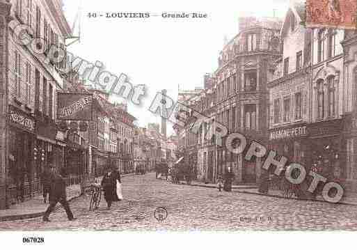 Ville de LOUVIERS, carte postale ancienne