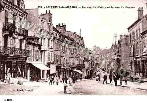 Ville de LUXEUILLESBAINS, carte postale ancienne