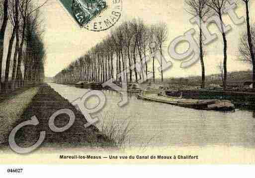 Ville de MAREUILLESMEAUX, carte postale ancienne