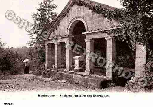 Ville de MONTMOTIER, carte postale ancienne