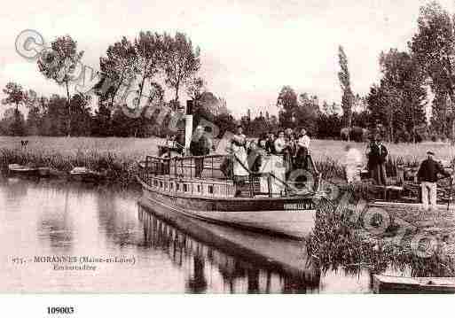 Ville de MORANNES, carte postale ancienne