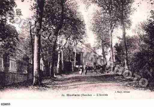 Ville de MORTAIN, carte postale ancienne