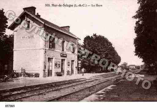 Ville de MURDESOLOGNE, carte postale ancienne