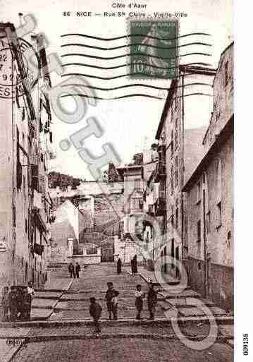 Ville de NICE, carte postale ancienne