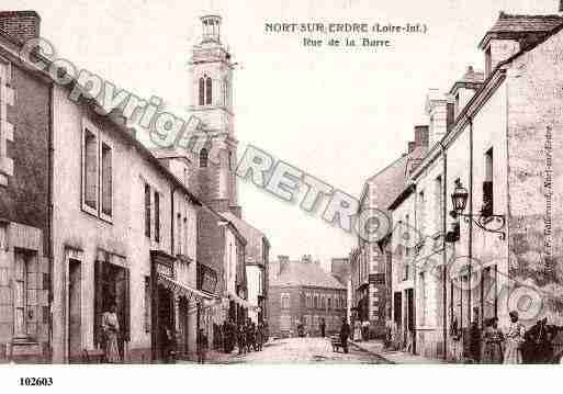 Ville de NORTSURERDRE, carte postale ancienne