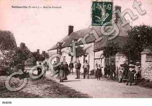 Ville de NOTTONVILLE, carte postale ancienne