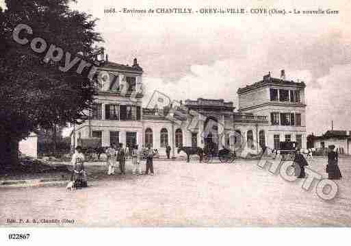 Ville de ORRYLAVILLE, carte postale ancienne