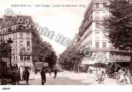Ville de PARIS17, carte postale ancienne
