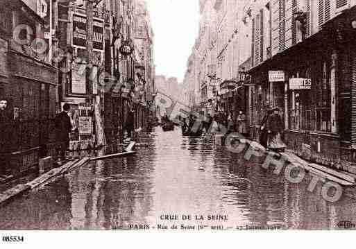 Ville de PARIS6, carte postale ancienne