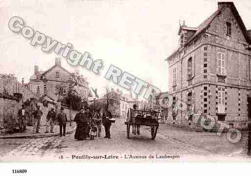 Ville de POUILLYSURLOIRE, carte postale ancienne