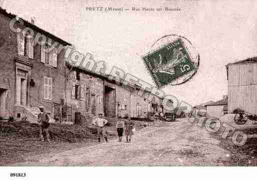 Ville de PRETZ, carte postale ancienne Ville de PRETZ, carte postale ancienne