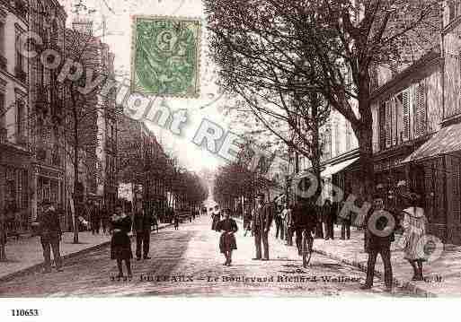 Ville de PUTEAUX, carte postale ancienne