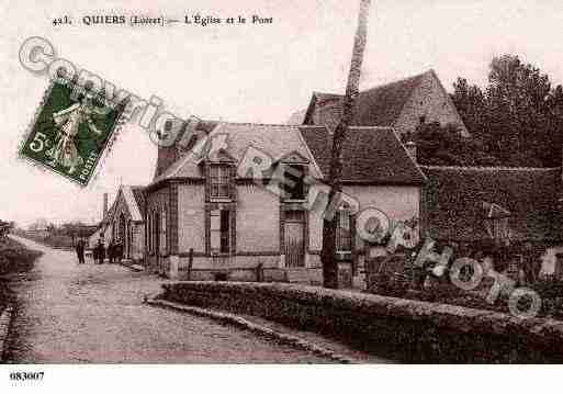 Ville de QUIERSSURBEZONDE, carte postale ancienne