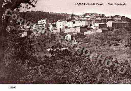 Ville de RAMATUELLE, carte postale ancienne Ville de RAMATUELLE, carte postale ancienne