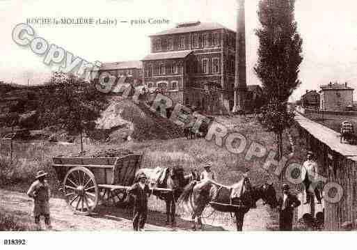 Ville de ROCHELAMOLIERE, carte postale ancienne