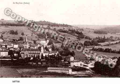 Ville de ROYBON, carte postale ancienne