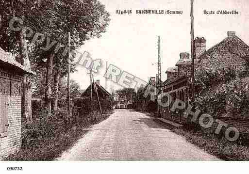 Ville de SAIGNEVILLE, carte postale ancienne