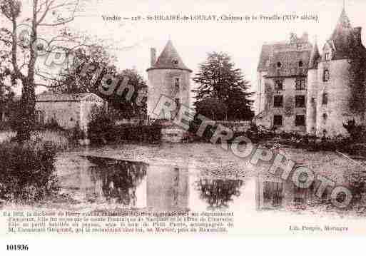 Ville de SAINTHILAIREDELOULAY, carte postale ancienne