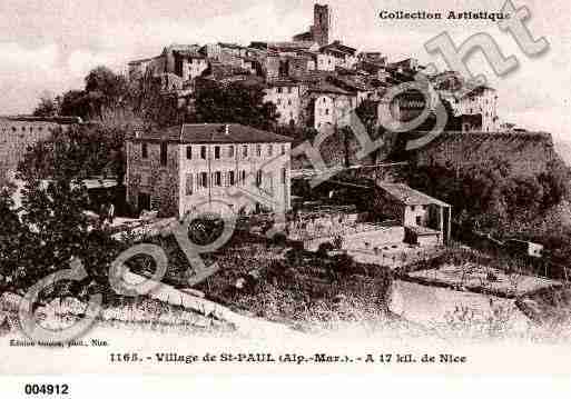 Ville de SAINTPAUL, carte postale ancienne