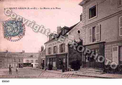 Ville de SAINTVRAIN, carte postale ancienne