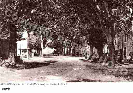 Ville de SAINTECECILELESVIGNES, carte postale ancienne