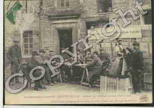 Ville de SAINTECECILELESVIGNES, carte postale ancienne