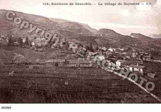 Ville de SEYSSINS, carte postale ancienne