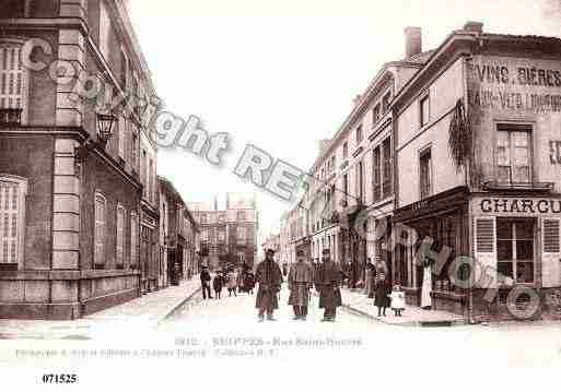 Ville de SUIPPES, carte postale ancienne