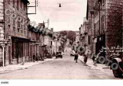 Ville de TENCE, carte postale ancienne