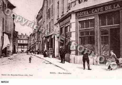 Ville de TOUL, carte postale ancienne