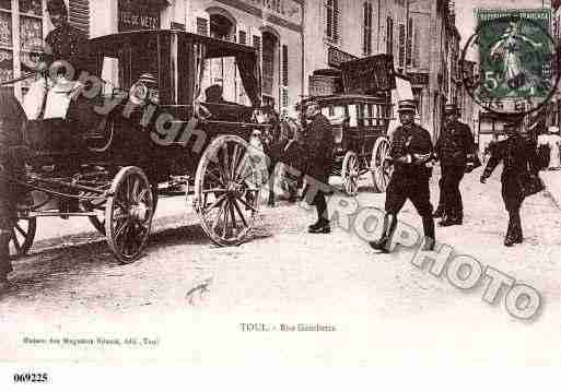 Ville de TOUL, carte postale ancienne