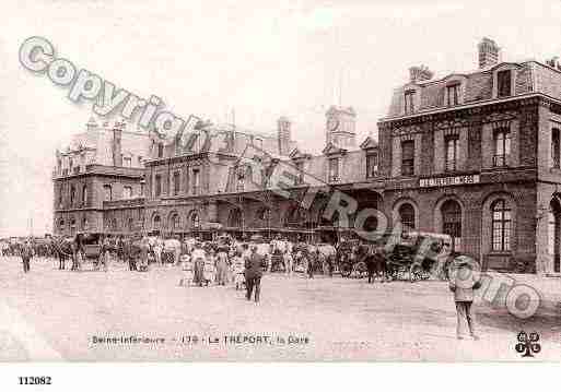 Ville de TREPORT(LE), carte postale ancienne