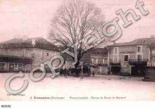 Ville de VANXAINS, carte postale ancienne
