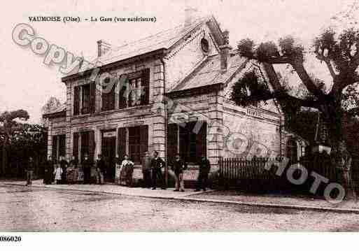 Ville de VAUMOISE, carte postale ancienne