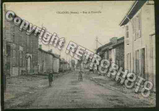 Ville de VELAINES, carte postale ancienne