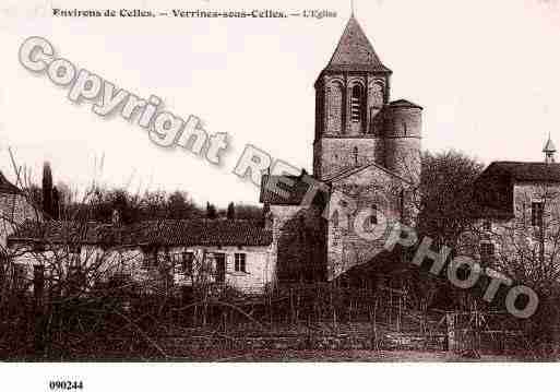 Ville de VERRINESSOUSCELLES, carte postale ancienne